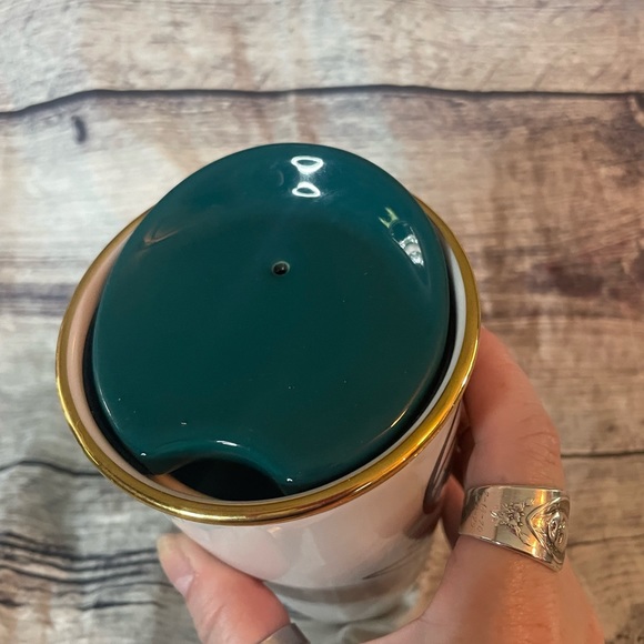 2015 Starbucks “Blusher Face” Double Wall Ceramic Tumbler - Picture 8 of 14